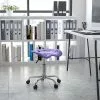 Flash Furniture Vibrant Tractor Seat And Chrome Stool, Violet