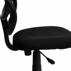 Flash Furniture Neri Armless Ergonomic Mesh Swivel Low Back Task Office Chair, Black (WA3074BK) -Office Chairs Sale sp137082652 s7