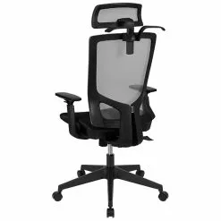 Flash Furniture Layla Ergonomic Mesh Swivel Office Chair, Gray/Black (H28091KYGY) -Office Chairs Sale sp137089132 s7