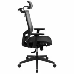 Flash Furniture Layla Ergonomic Mesh Swivel Office Chair, Gray/Black (H28091KYGY) -Office Chairs Sale sp137089154 s7
