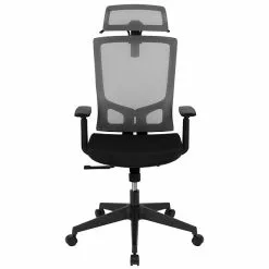 Flash Furniture Layla Ergonomic Mesh Swivel Office Chair, Gray/Black (H28091KYGY) -Office Chairs Sale sp137089174 s7