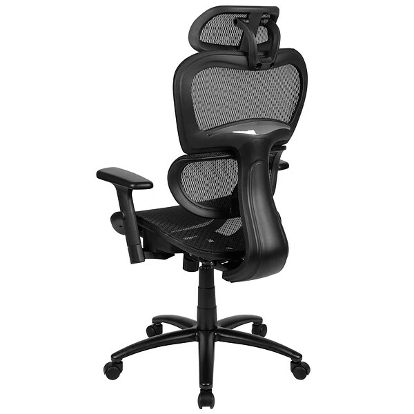 Flash Furniture LO Ergonomic Mesh Swivel Office Chair, Black (HLC1388F1KBK) 6 Flash Furniture LO Ergonomic Mesh Swivel Office Chair, Black (HLC1388F1KBK) - Image 6