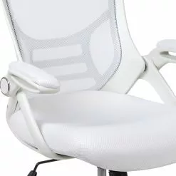 Flash Furniture Porter Ergonomic Mesh Swivel High Back Office Chair, White/White (HL00161WHWH) -Office Chairs Sale sp137089492 s7