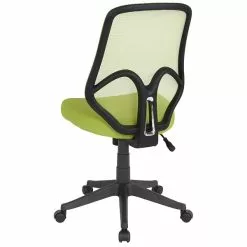 Flash Furniture Salerno Series Armless Ergonomic Mesh Swivel High Back Office Chair, Green (GOWY193AGN) -Office Chairs Sale sp137090079 s7