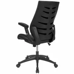 Flash Furniture Waylon LeatherSoft Swivel High Back Executive Office Chair, Black (BLLB8809) -Office Chairs Sale sp137091680 s7