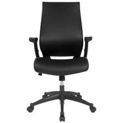 Flash Furniture Waylon LeatherSoft Swivel High Back Executive Office Chair, Black (BLLB8809) -Office Chairs Sale sp137091686 s7
