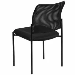 Flash Furniture Mesh Comfortable Stackable Steel Side Chair, Black (GO5152) -Office Chairs Sale sp137095200 s7