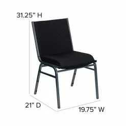 Flash Furniture HERCULES 3'' Thick Padded Stack Chairs (XU60153BK) -Office Chairs Sale sp137096072 s7
