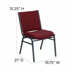 Flash Furniture HERCULES 3'' Thick Padded Stack Chairs (XU60153BY) -Office Chairs Sale sp137096186 s7