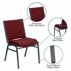 Flash Furniture HERCULES 3'' Thick Padded Stack Chairs (XU60153BY) -Office Chairs Sale sp137096190 s7