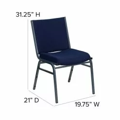Flash Furniture HERCULES 3'' Thick Padded Stack Chairs (XU60153NVY) -Office Chairs Sale sp137096253 s7