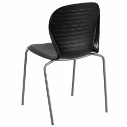 Flash Furniture Hercules Series 551lb-Capacity Stack Chair, Black (RUT3BK) -Office Chairs Sale sp137297520 s7