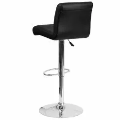Flash Furniture Contemporary Vinyl Adjustable Height Barstool With Back, Black (DS8110BBK) 9 Flash Furniture Contemporary Vinyl Adjustable Height Barstool With Back, Black (DS8110BBK) -Office Chairs Sale sp137396570 s7