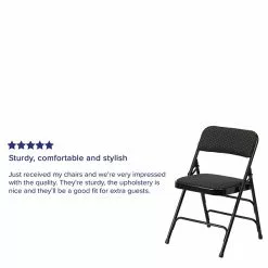 Flash Furniture HERCULES Series Fabric Banquet/Reception Chair, Black, 2/Pack (2AWMC309AFBLK) -Office Chairs Sale sp142004259 s7