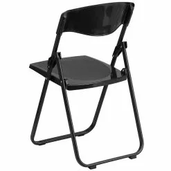 Flash Furniture HERCULES Series Plastic Folding Chair, Black, 2/Pack (2RUTIBLACK) -Office Chairs Sale sp142006365 s7