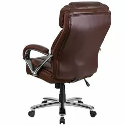Flash Furniture HERCULES Series Ergonomic LeatherSoft Swivel Big & Tall Executive Office Chair, Brown (GO2092M1BN) -Office Chairs Sale sp144375790 s7