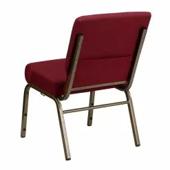 Flash Furniture HERCULES™ Fabric Stacking Church Chair With 4"T Seat, Burgundy (FCH2214GV369) -Office Chairs Sale sp154566620 s7