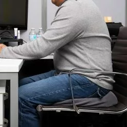 Office Chairs Sale 22 Mind Reader Harmony Collection Orthopedic Office Foam Cushions, Gray (ORTHOCUSH-GRY)