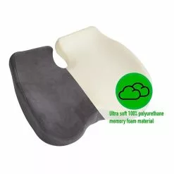 Mind Reader Harmony Collection Orthopedic Office Foam Cushions, Gray (ORTHOCUSH-GRY) -Office Chairs Sale sp155205788 s7