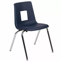 Flash Furniture Mickey Advantage Plastic/Steel Student Stacking Chair, Navy, 4/Pack (ADVSSC18NAVY) -Office Chairs Sale sp155517605 s7