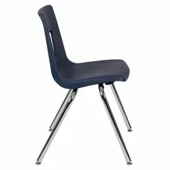 Flash Furniture Mickey Advantage Plastic/Steel Student Stacking Chair, Navy, 4/Pack (ADVSSC18NAVY) -Office Chairs Sale sp155517606 s7