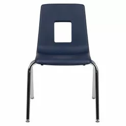 Flash Furniture Mickey Advantage Plastic/Steel Student Stacking Chair, Navy, 4/Pack (ADVSSC18NAVY) -Office Chairs Sale sp155517607 s7