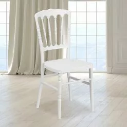 Flash Furniture Resin Stacking Napoleon Chair (LELMONWH)