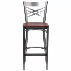 Flash Furniture Traditional Wood Restaurant Barstool With Back, Cherry (XU6F8BCLBARCHYW) -Office Chairs Sale sp155519272 s7