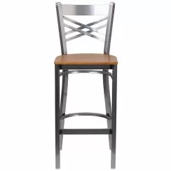 Flash Furniture Traditional Wood Restaurant Barstool With Back, Natural (XU6F8BCLBARNATW) -Office Chairs Sale sp155519350 s7