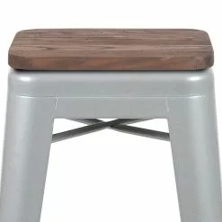 Flash Furniture Metal 30" High Indoor Bar Stool, Silver, 4-Pieces (4ET31320W30SVR) 13 Flash Furniture Metal 30" High Indoor Bar Stool, Silver, 4-Pieces (4ET31320W30SVR) -Office Chairs Sale sp155707028 s7