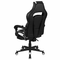 Flash Furniture X40 Ergonomic LeatherSoft Swivel Gaming Massaging Chair, White (CH00288WH) -Office Chairs Sale sp155711488 s7