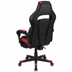 Flash Furniture X40 Ergonomic LeatherSoft Swivel Gaming Massaging Chair, Red (CH00288RED) -Office Chairs Sale sp155711574 s7
