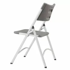 National Public Seating NPS 600 Series Heavy Duty Plastic Folding Chair, Charcoal Slate, 4 Pack (620/4) -Office Chairs Sale sp160038403 s7