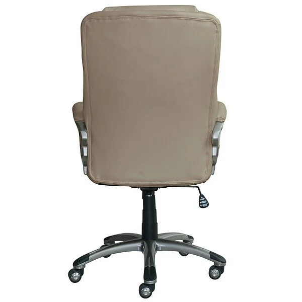 Serta Works Bonded Leather Executive Office Chair, American Beige (CH200112) 3 Serta Works Bonded Leather Executive Office Chair, American Beige (CH200112) - Image 3