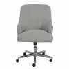 Serta Leighton Fabric Home Office Chair, Light Gray (48371)