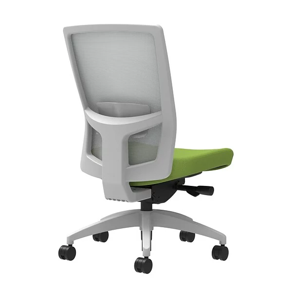 Union & Scale Workplace2.0™ Fabric Task Chair, Pear, Adjustable Lumbar, Armless, Advanced Synchro-Tilt Seat Control (53565) 1 Union & Scale Workplace2.0™ Fabric Task Chair, Pear, Adjustable Lumbar, Armless, Advanced Synchro-Tilt Seat Control (53565)