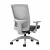 Union & Scale Workplace2.0™ Fabric Task Chair, Iron Ore, Integrated Lumbar, 2D Arms, Synchro-Tilt With Seat Slide (53484)