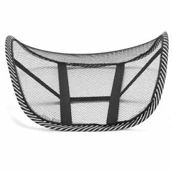 Mind Reader Mesh Lumbar Support Adjustable Breathable Cushion, Fits All Types Of Chairs, Car Seats, Black (BACKMESH-BLK) -Office Chairs Sale sp27408306 s7