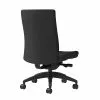 Union & Scale Workplace2.0™ Task Chair Upholstered, Armless, Black Fabric, Synchro Tilt Seat Slide (54198)