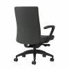 Union & Scale Workplace2.0™ Task Chair Upholstered, Fixed Arms, Iron Ore Fabric, Synchro Tilt Seat Slide (54188)
