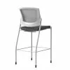 Union & Scale™ Workplace2.0™ Bistro Height Stool Fog Mesh, Armless, Iron Ore Fabric (54262)