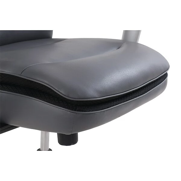 Beautyrest Platinum Abott Mid-Back Task Chair, Gray (49608G) 4 Beautyrest Platinum Abott Mid-Back Task Chair, Gray (49608G) - Image 4