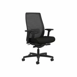 HON® HON Endorse Mesh Back Fabric Task Chair, Black (HONLWU2ACU10)