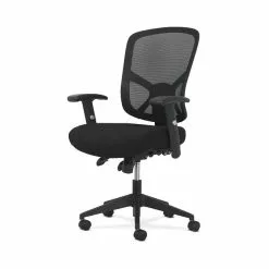 Sadie High-Back Task Chair, Height Adjustable Arms, Height Adjustable Back (BSXVST121)