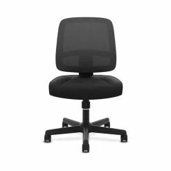 HON® HON ValuTask Mesh Back Task Chair, Center-Tilt, Black (BSXVL205MM10T)
