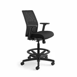 HON® HON Ignition 2.0 Low-Back Ilira-Stretch Mesh Task Stool, Ilira-Stretch Mesh Back (HONI2S1AMLC10T)