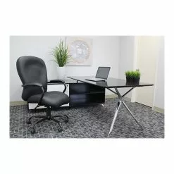 Boss Office Products CaressoftPlus Executive Big & Tall Chair, Black (B990-CP) 9 Boss Office Products CaressoftPlus Executive Big & Tall Chair, Black (B990-CP) -Office Chairs Sale sp42125790 s7