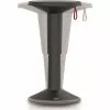 Interstuhl Up Stool Adjustable Multi-Use Ergonomic Stool, Black