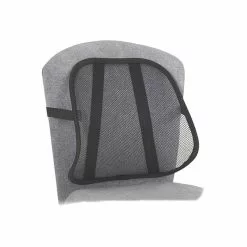 Safco Back Support, Black (7153BL)