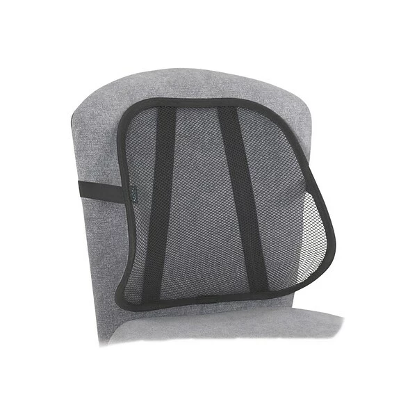 Safco Back Support, Black (7153BL) 1 Safco Back Support, Black (7153BL)